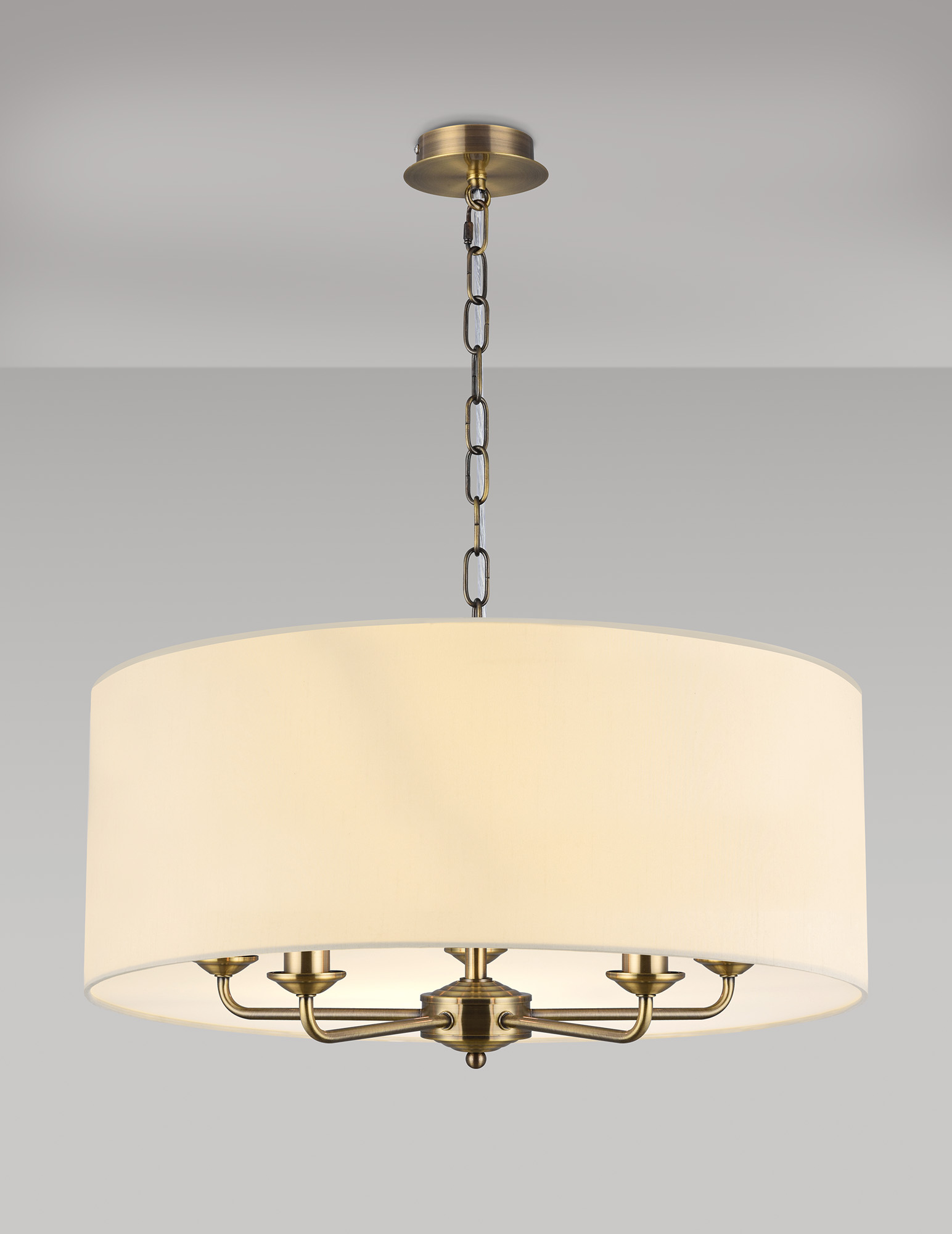 Banyan AB IV Ceiling Lights Deco Multi Arm Fittings